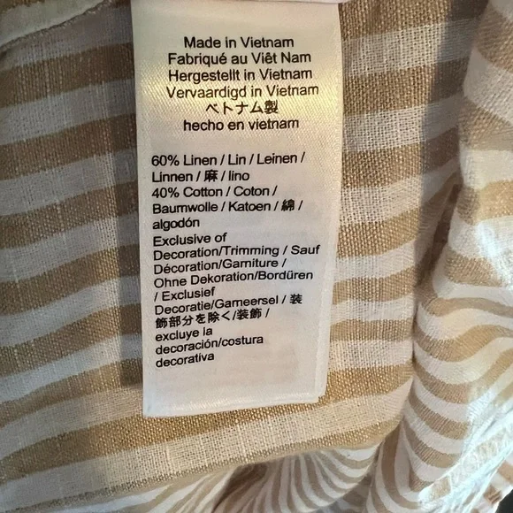 J. Crew cotton-linen tiered maxi dress. Small - Picture 9 of 10